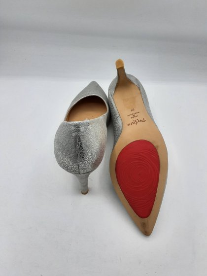 Escarpins PERLATO silver de seconed main