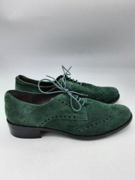 Derbies FOLIE'S CHAUSS vertes de seconde main