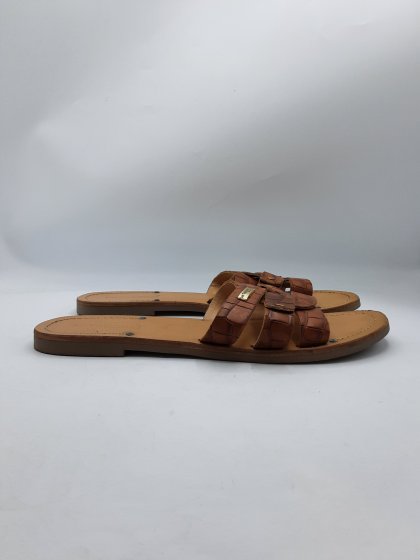 Mules LES TROPEZIENNES camel de seconde main
