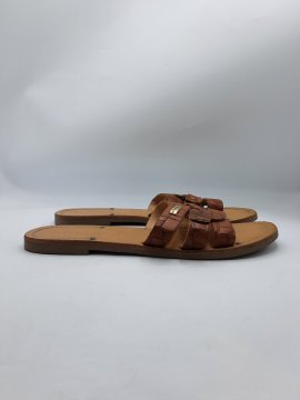 Mules LES TROPEZIENNES camel de seconde main