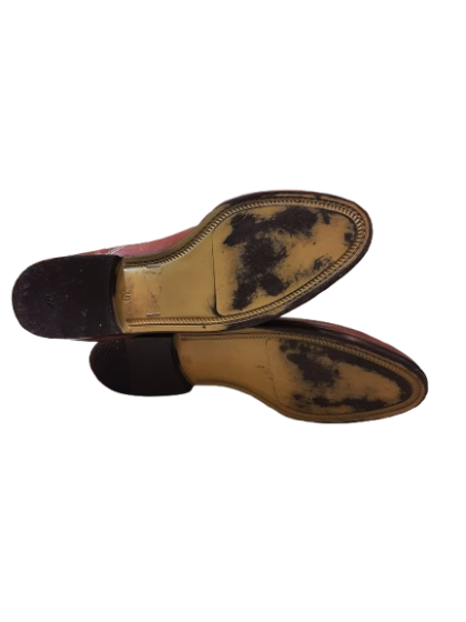 Boots plates camel FIGURATIF De Seconde Main