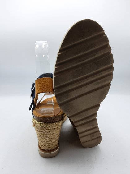 Sandales COCO & ABRICOT multicolores de seconde main