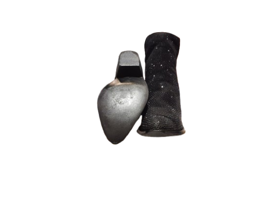 boots a strass noir de seconde main