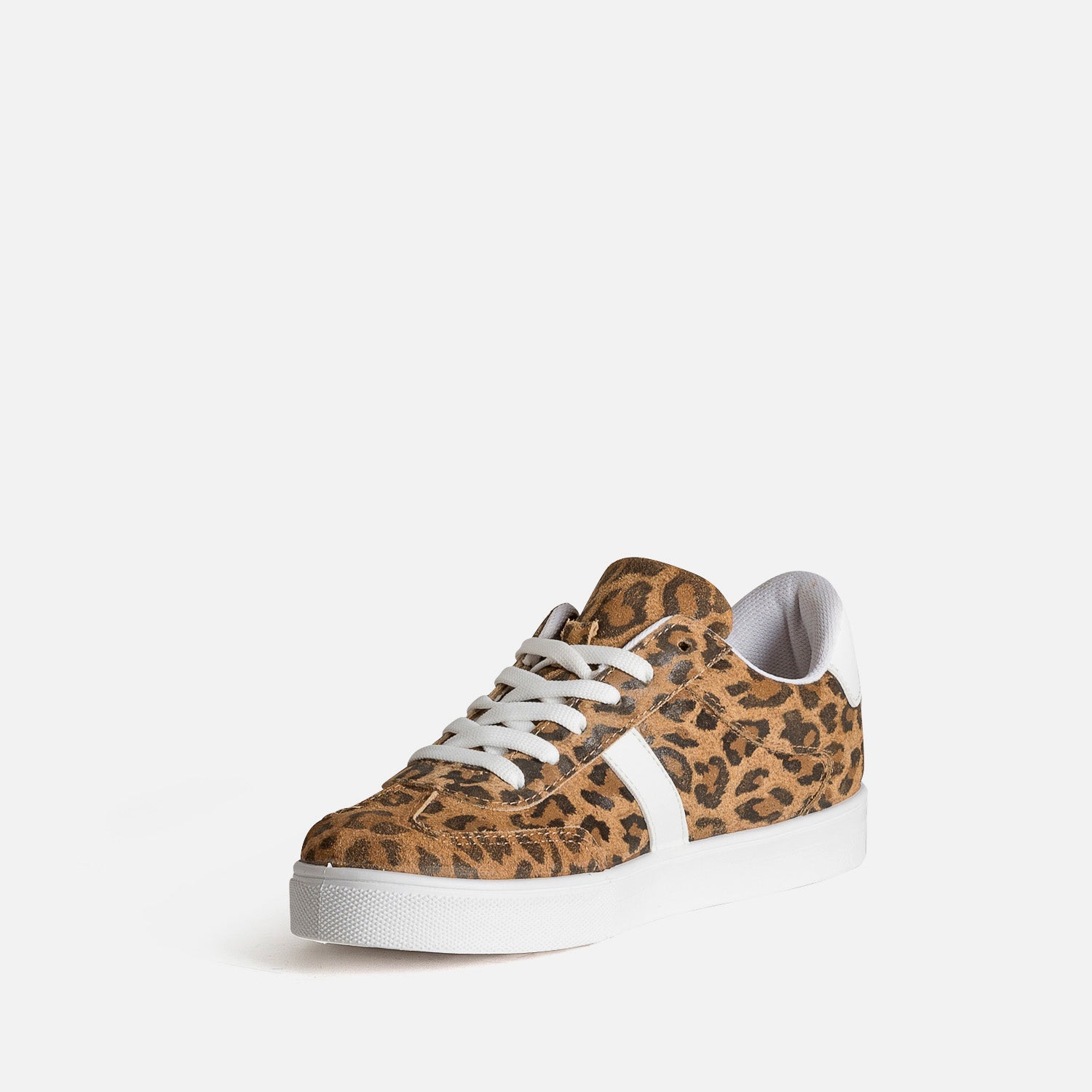 BASKET PIVOINE LEOPARD CAMEL