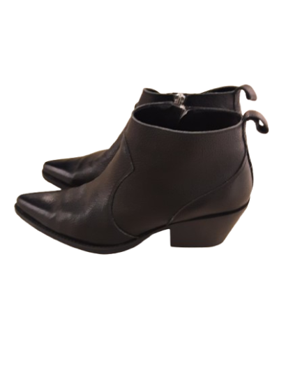 Bottine noir Mango