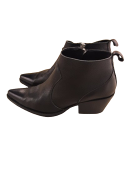 Bottine noir Mango