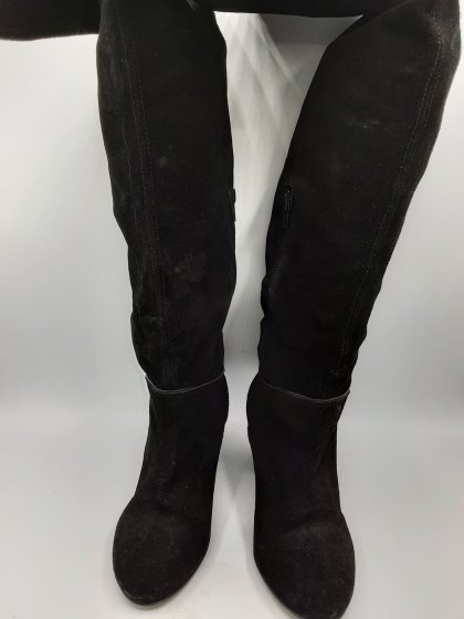 Bottes cuissardes noires de seconde main