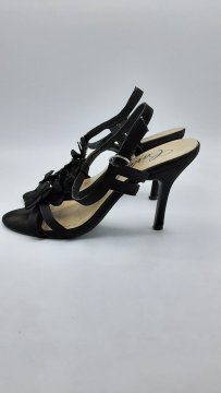 Sandales à talons noires