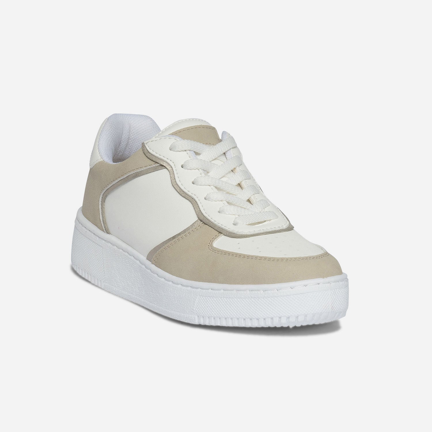 BASKET WILLIE BLANC/BEIGE