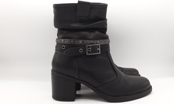 Bottines noir à talons seconde main