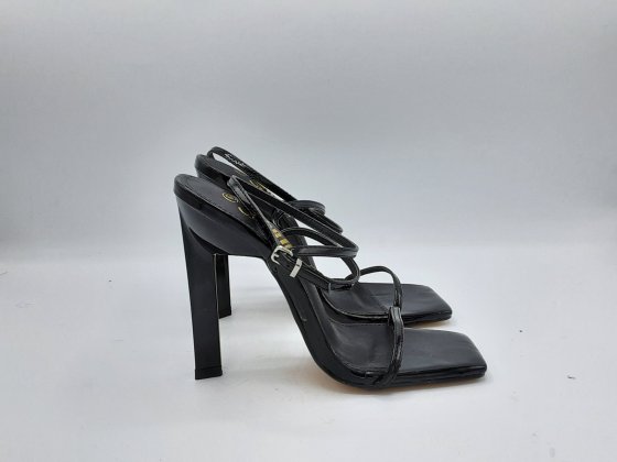 Sandales Vernies noires de seconde main