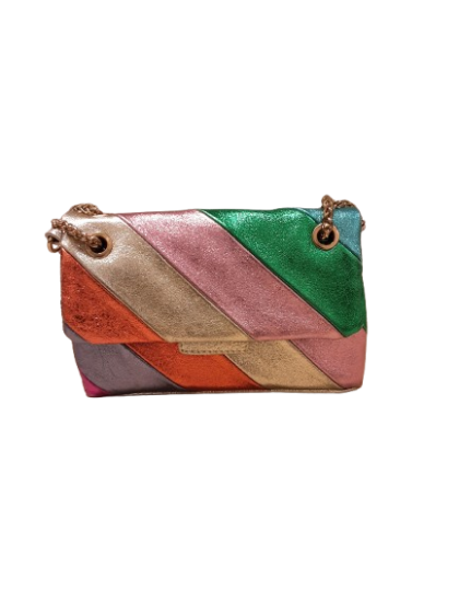 Sac bandoulière multicolores de seconde main