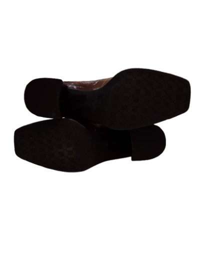 Mocassin à talon Marron clair UNISA de seconde main