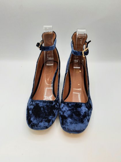 Escarpins I LOVE SHOES bleus de seconde main