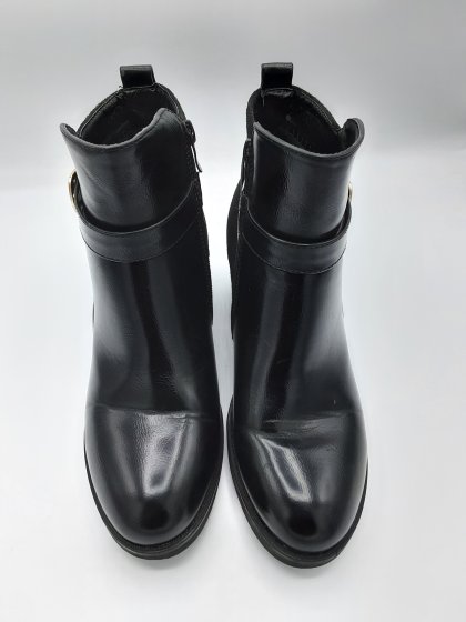 Bottines noires de seconde main