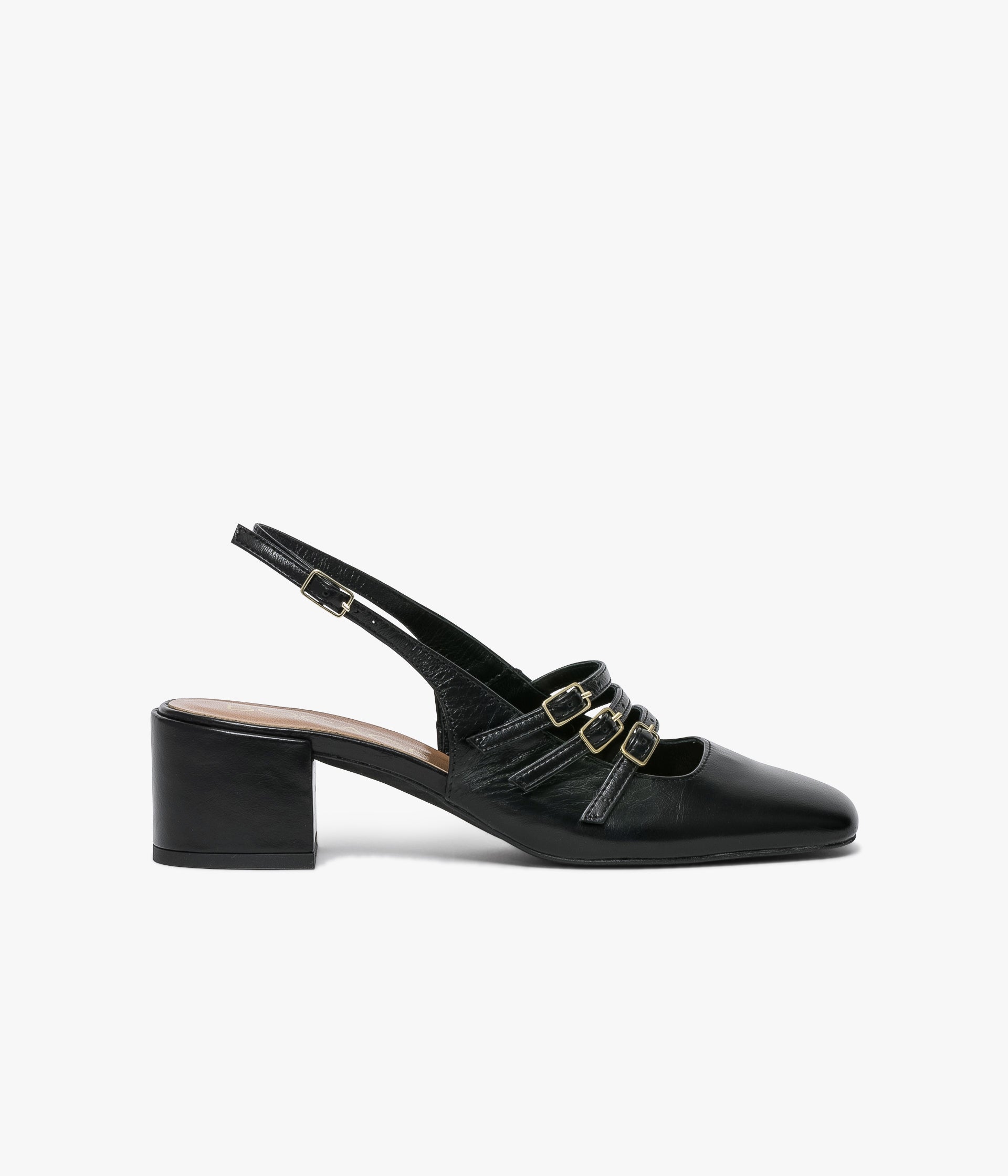 SLINGBACK DEMI NOIR