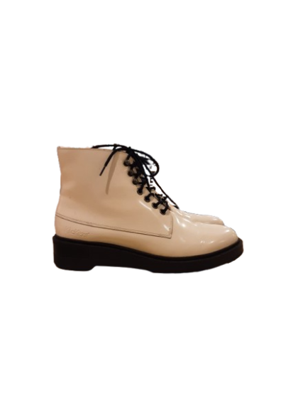 Bottine blanche glossy Kickers T39 de seconde main