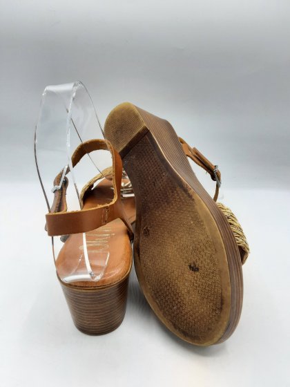 Sandales compensées OH MY SANDALS gold de seconde main