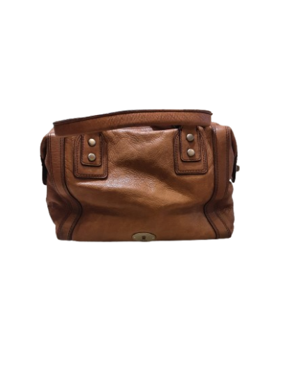 Sac a main Camel en cuir FOSSIL De Seconde Main