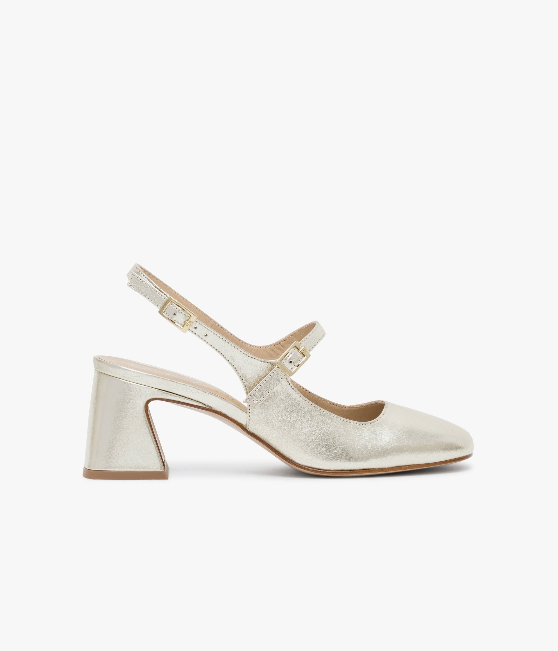 SLINGBACK DAISY PLATINE