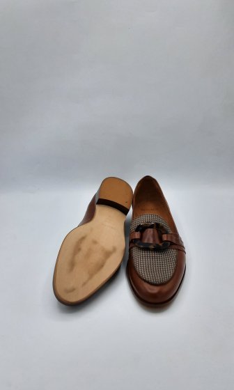 Mocassins Bocage marron de seconde main