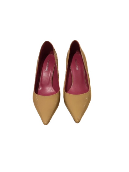 Escarpin laqué beige -FRANCEMODE T.39.5 de seconde main