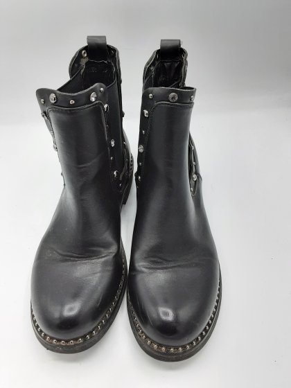 boots plates noire de seconde main