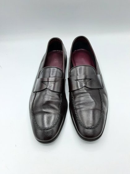 Mocassins FARUK SAGIN chocolat de seconde main