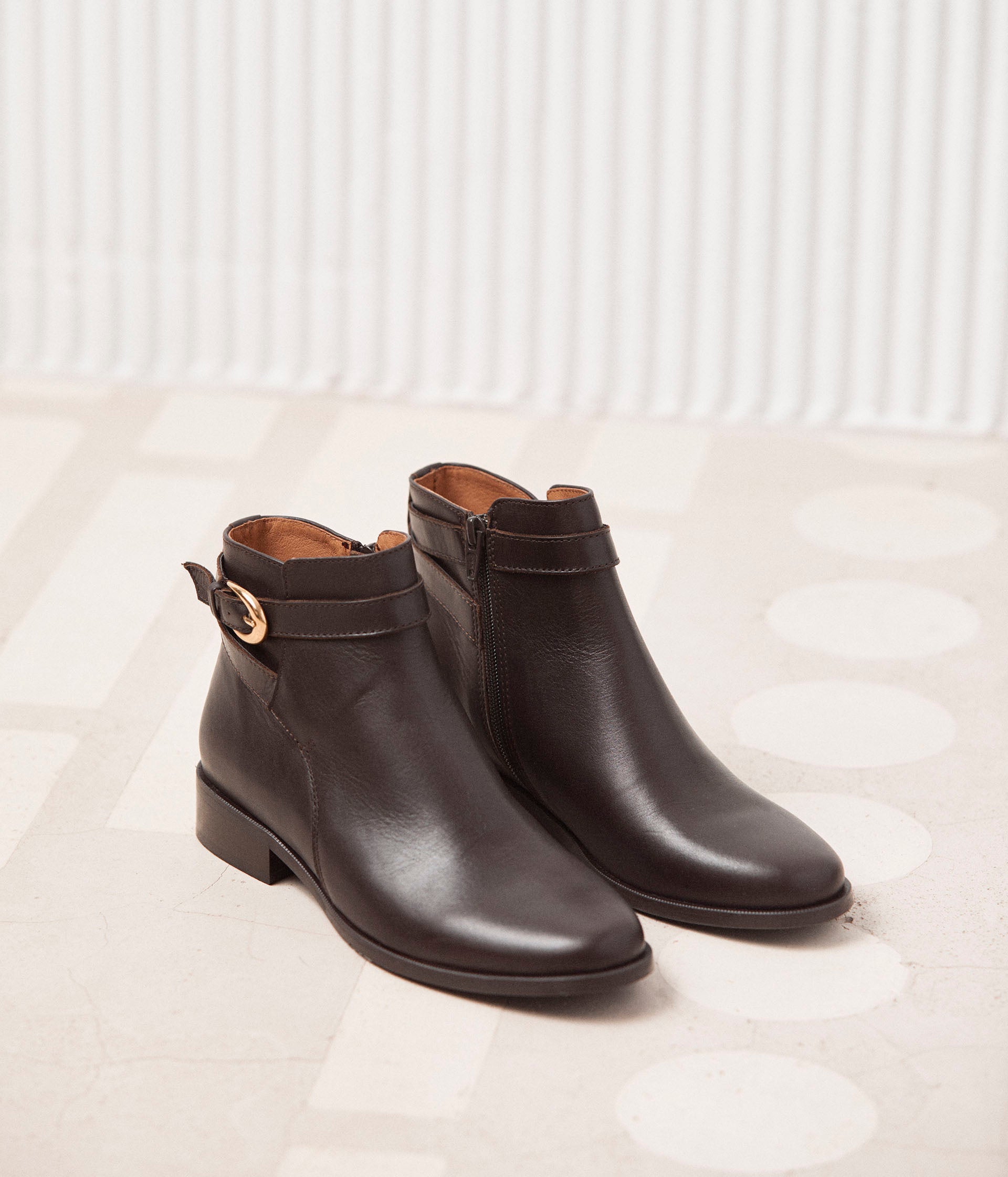BOOTS SIMONE MARRON