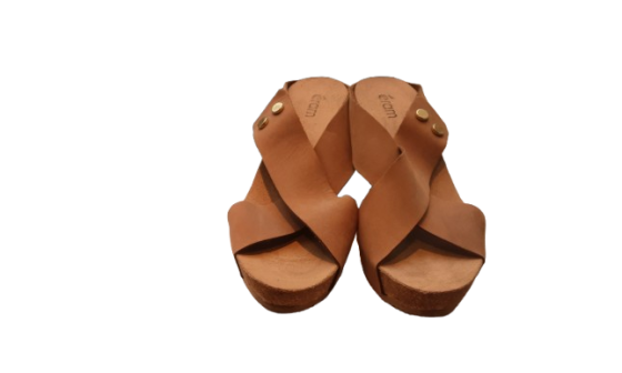 Paire de sandales  compensées de seconde main
