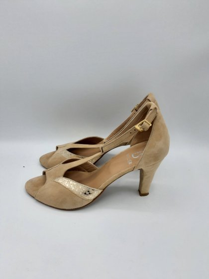 Sandales beige de seconde main