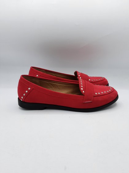 Mocassins FPC rouges de seconde main