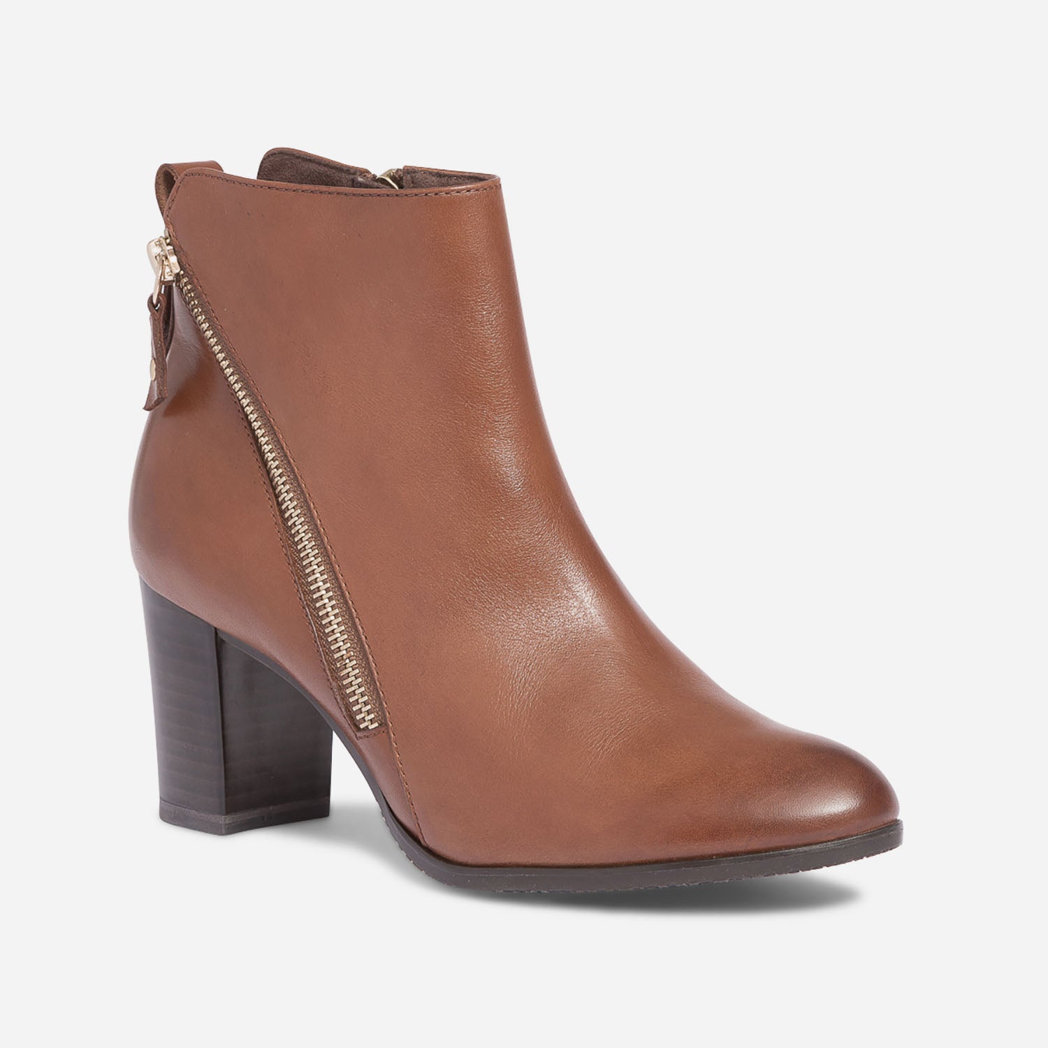 BOOTS VERDAZIP COGNAC