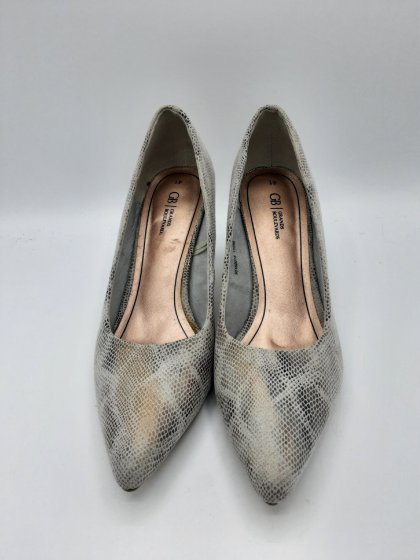 Escarpin Python gris de seconde main