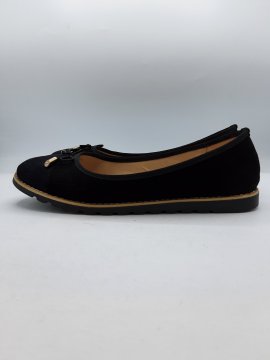 Ballerines LA HALLE noires de seconde main