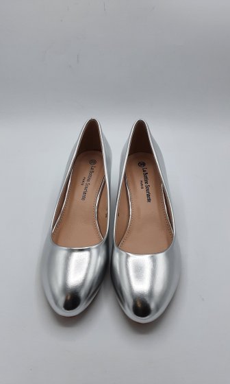 Escarpin argent