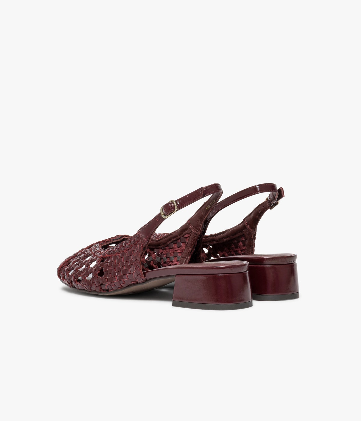 SLINGBACK SARAH BORDEAUX