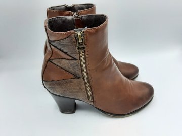 boots talon marron ken de seconde main