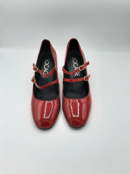 ESCARPIN ROUGE VERNIS