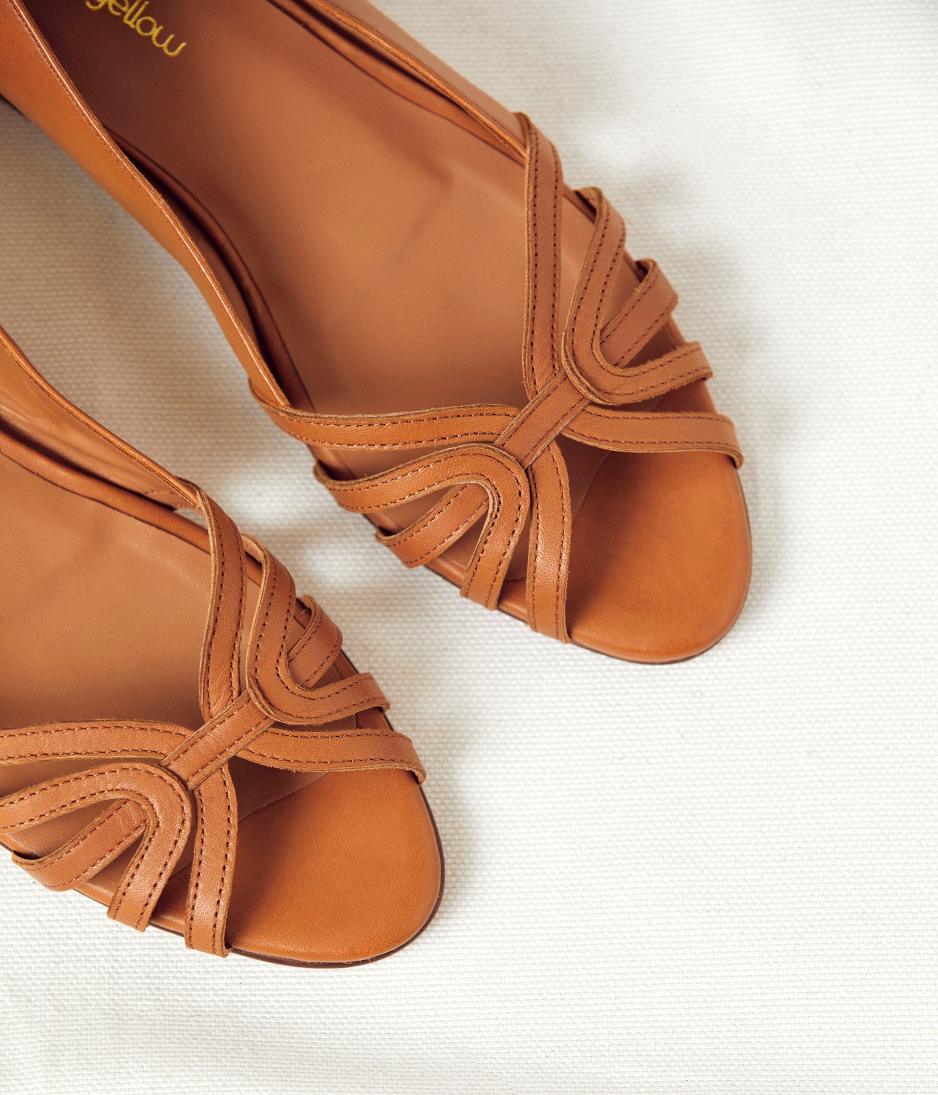 BALLERINE NIKI COGNAC