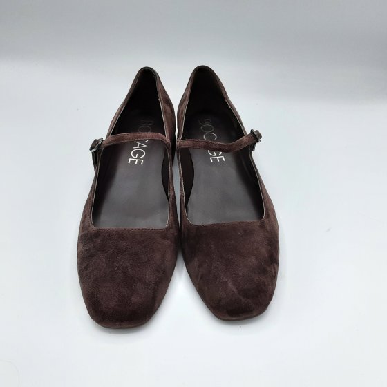 Ballerines marron foncé BOCAGE