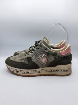 Baskets CETTI kaki de seconde main