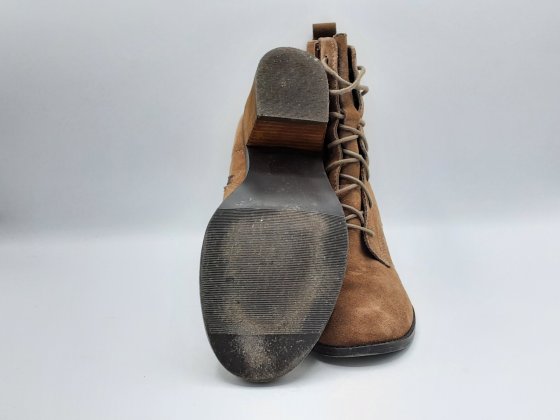 Boots Cable taupe de seconde main