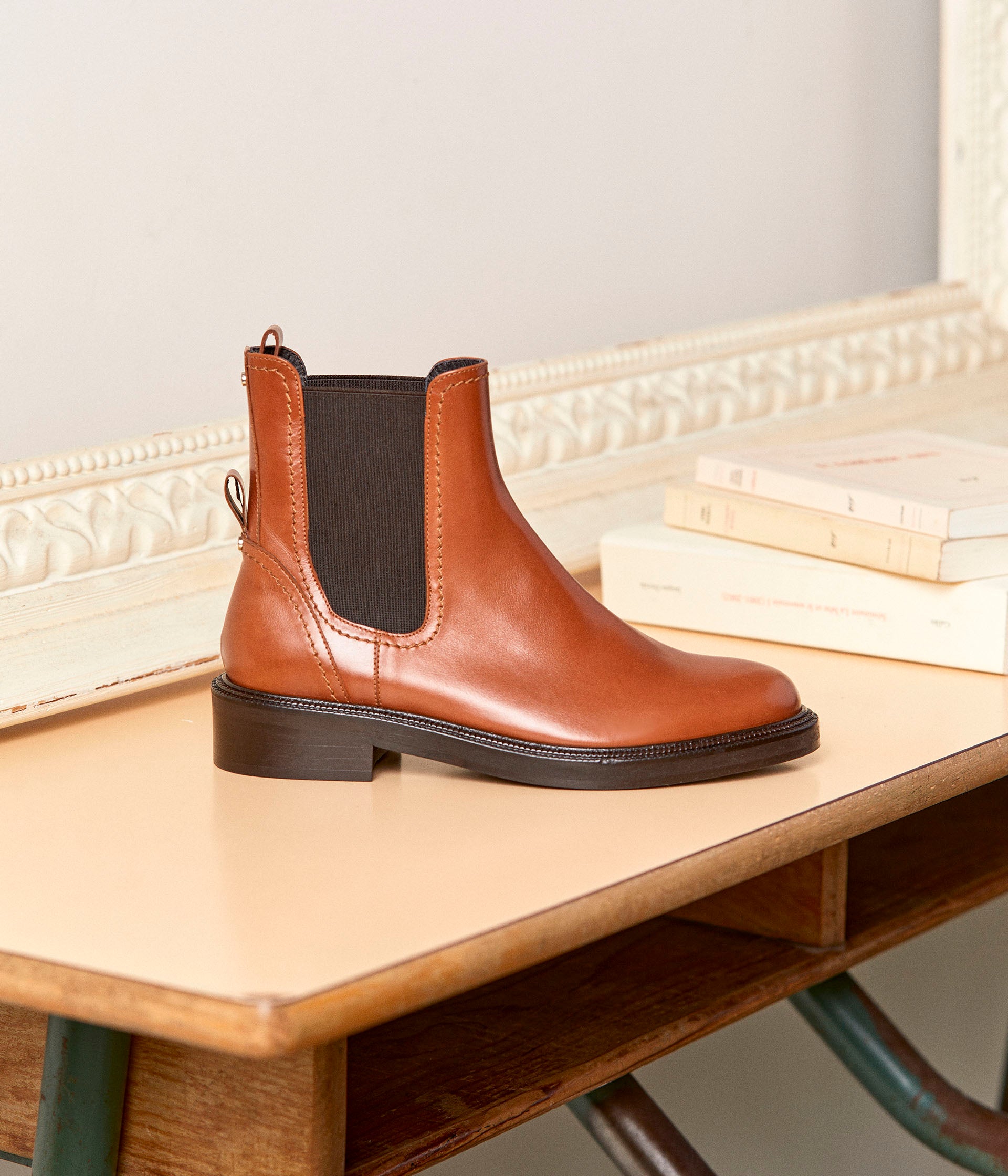 BOOTS BERENICE COGNAC