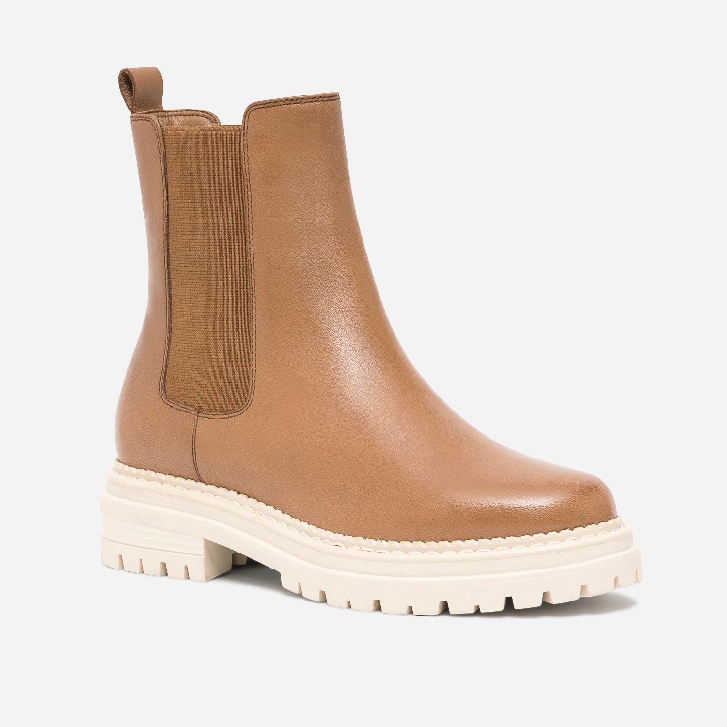 BOOTS ADDISON CAMEL