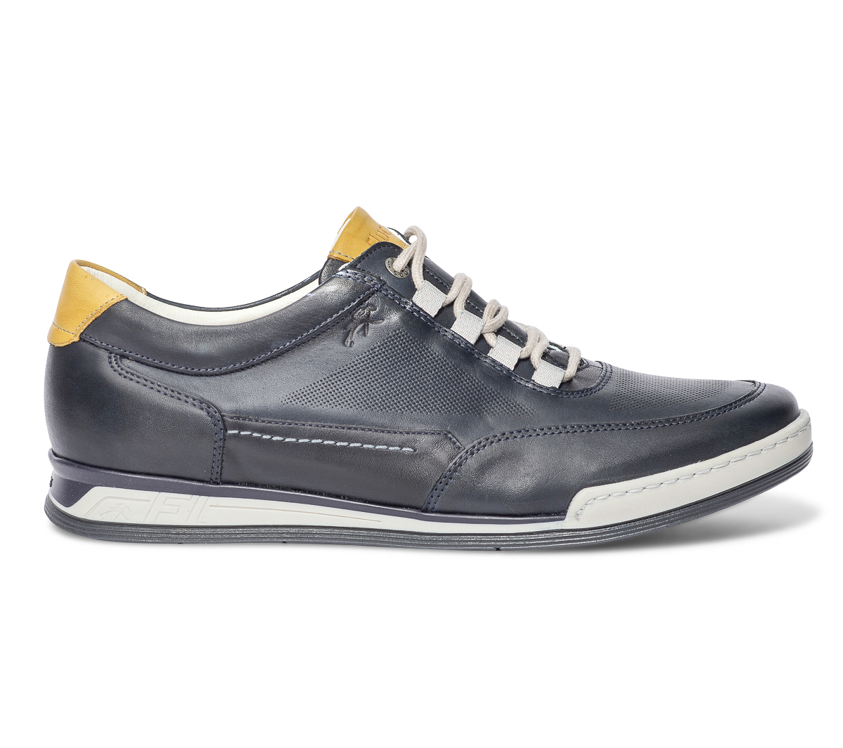 Tennis FLUCHOS marine en cuir
