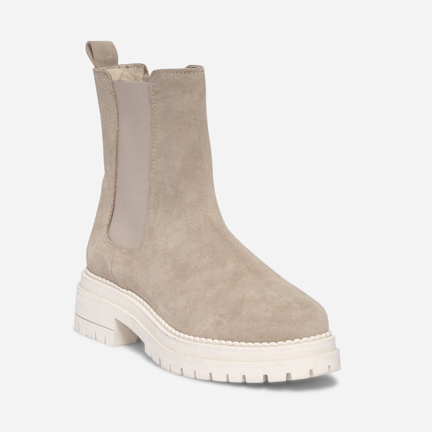 BOOTS PONIANTE TAUPE