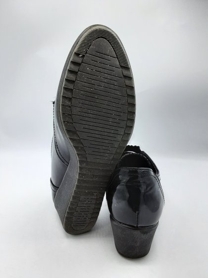 Mocassins MARCO TOZZI noirs de seconde main