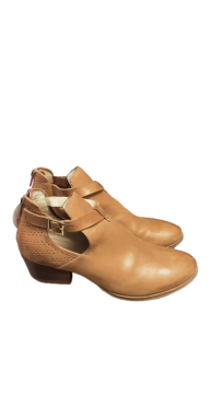BOTTINES cognac
