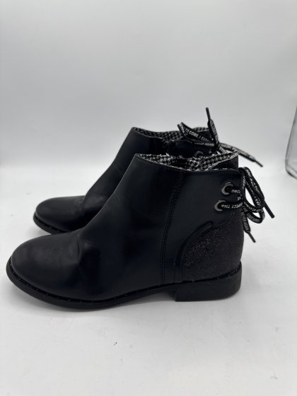 bottines noir à lacets seconde main